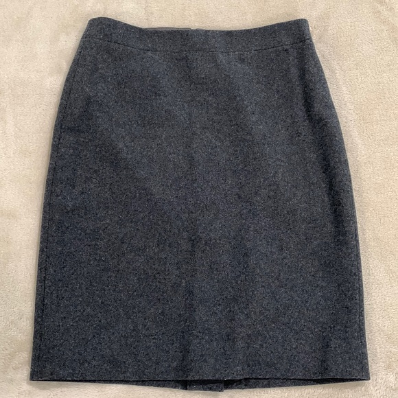 J. Crew Pencil Skirt • Dark Gray • Size 0